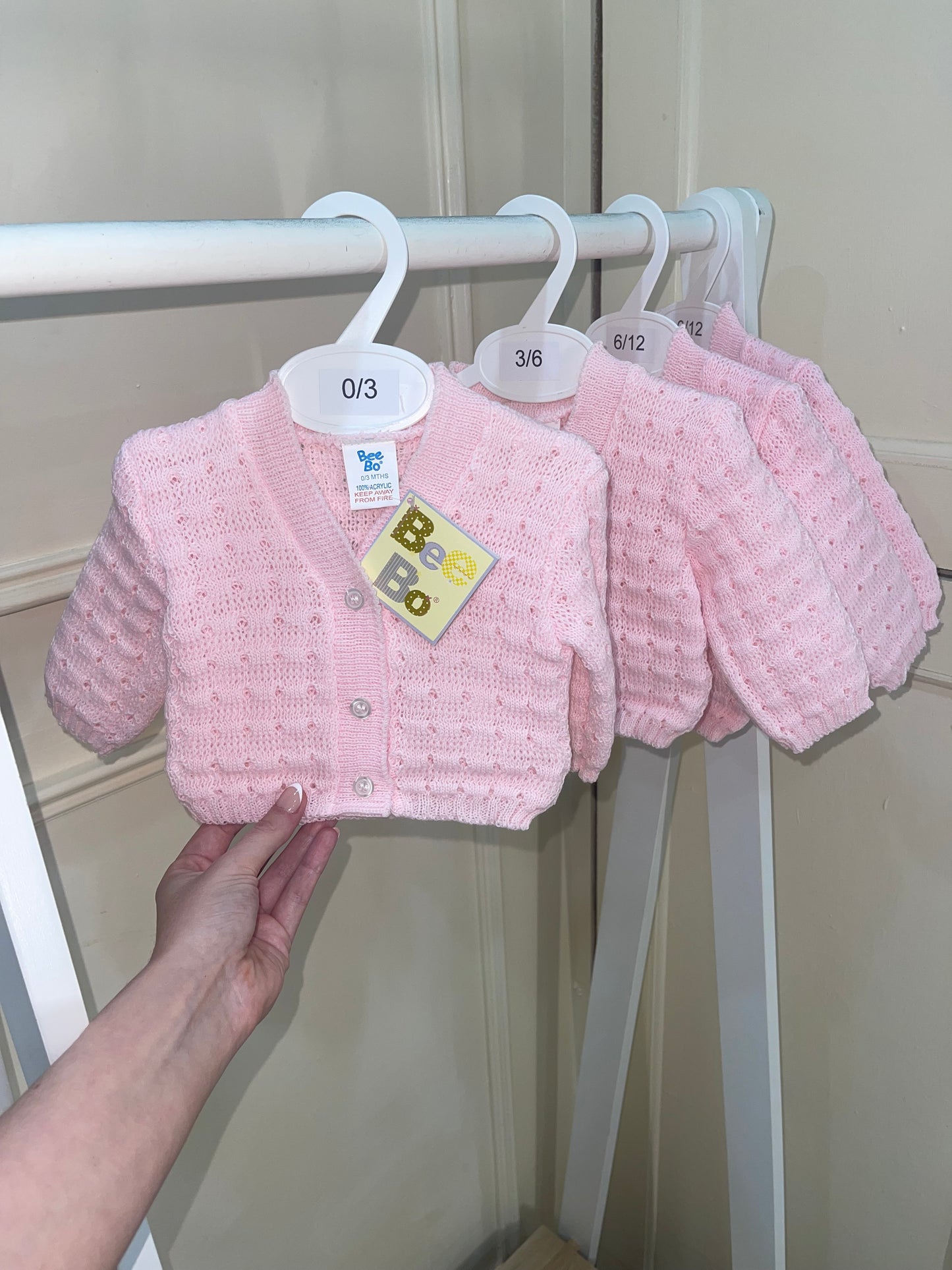 Pink Cardigan
