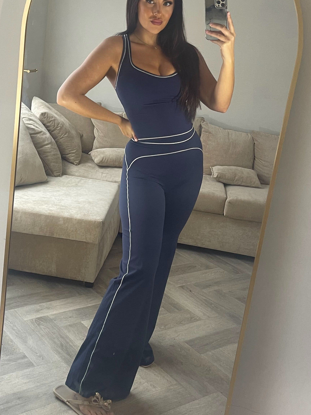 Navy Yoga Set