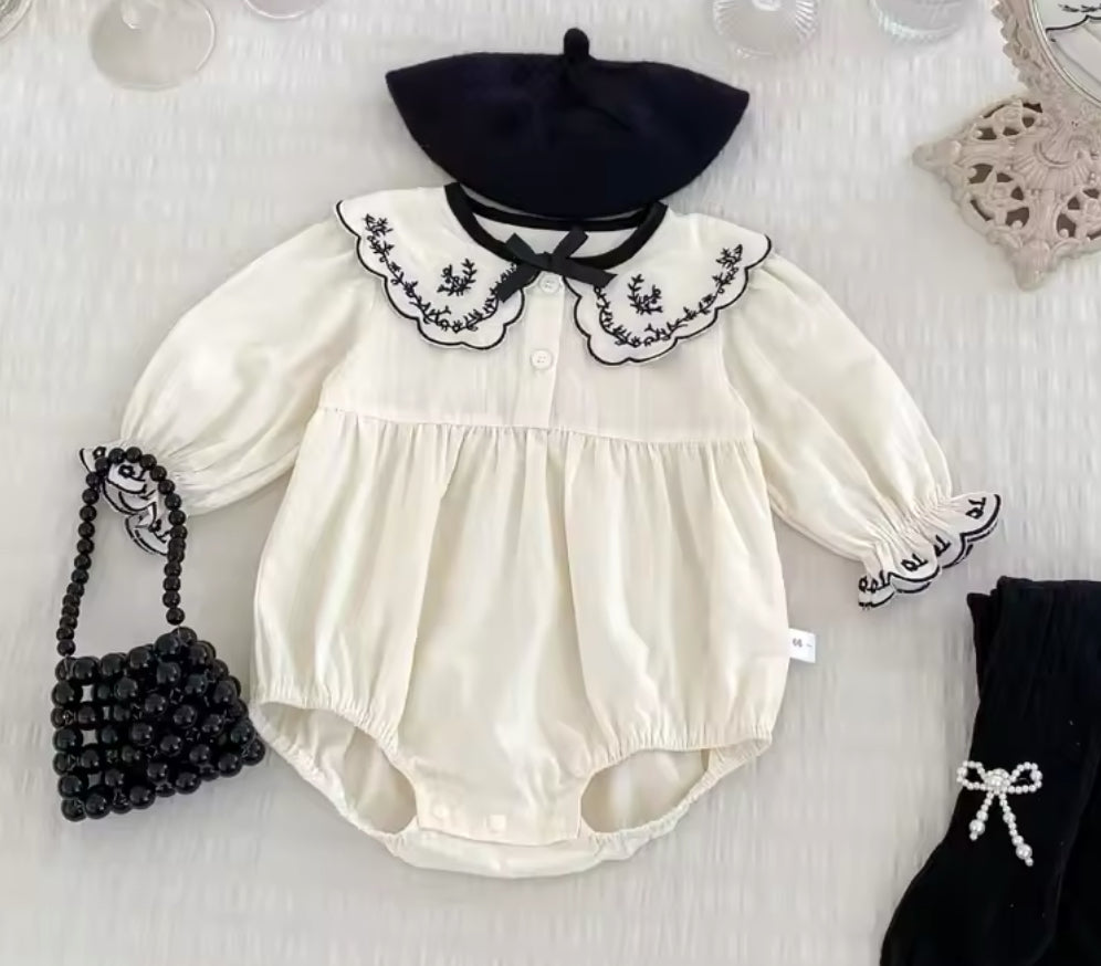 Black & White Summer Romper