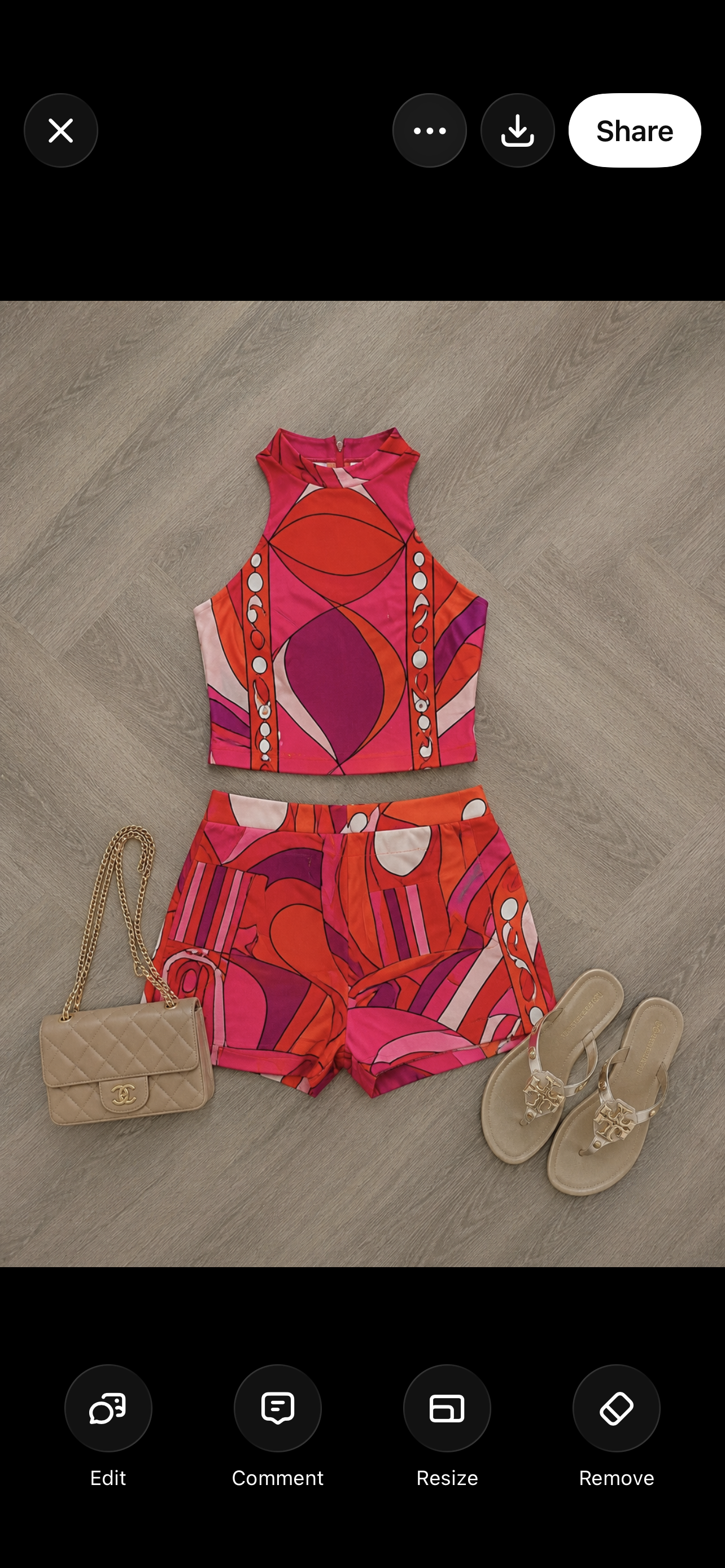 Sunset Muse Short Set