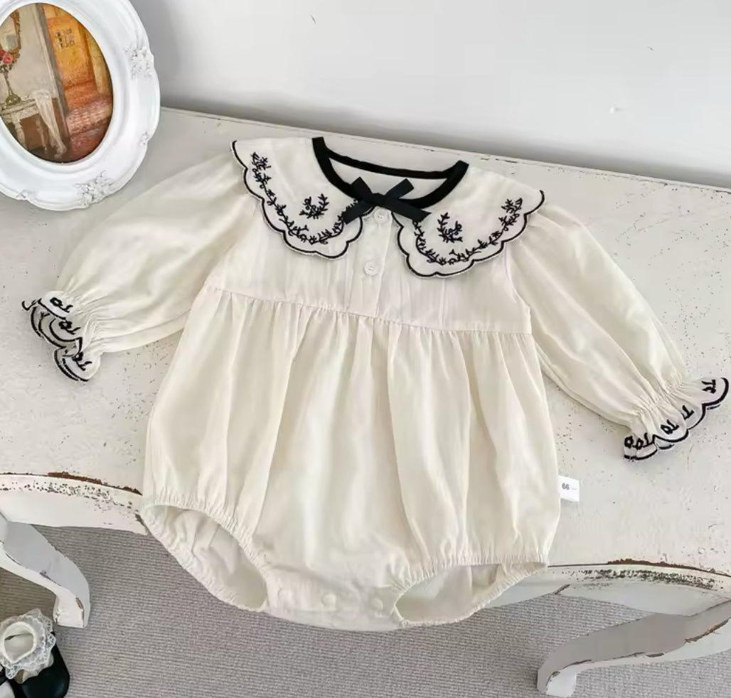 Black & White Summer Romper