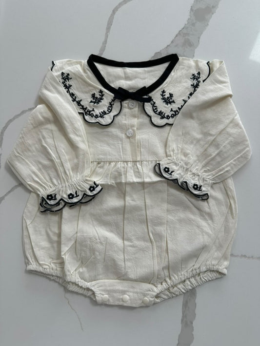 Black & White Summer Romper