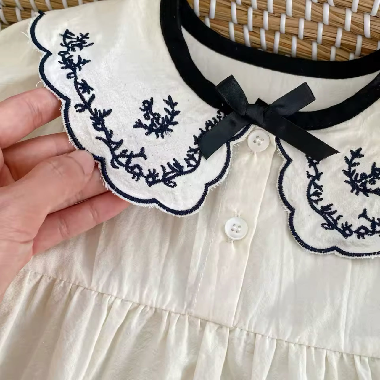 Black & White Summer Romper