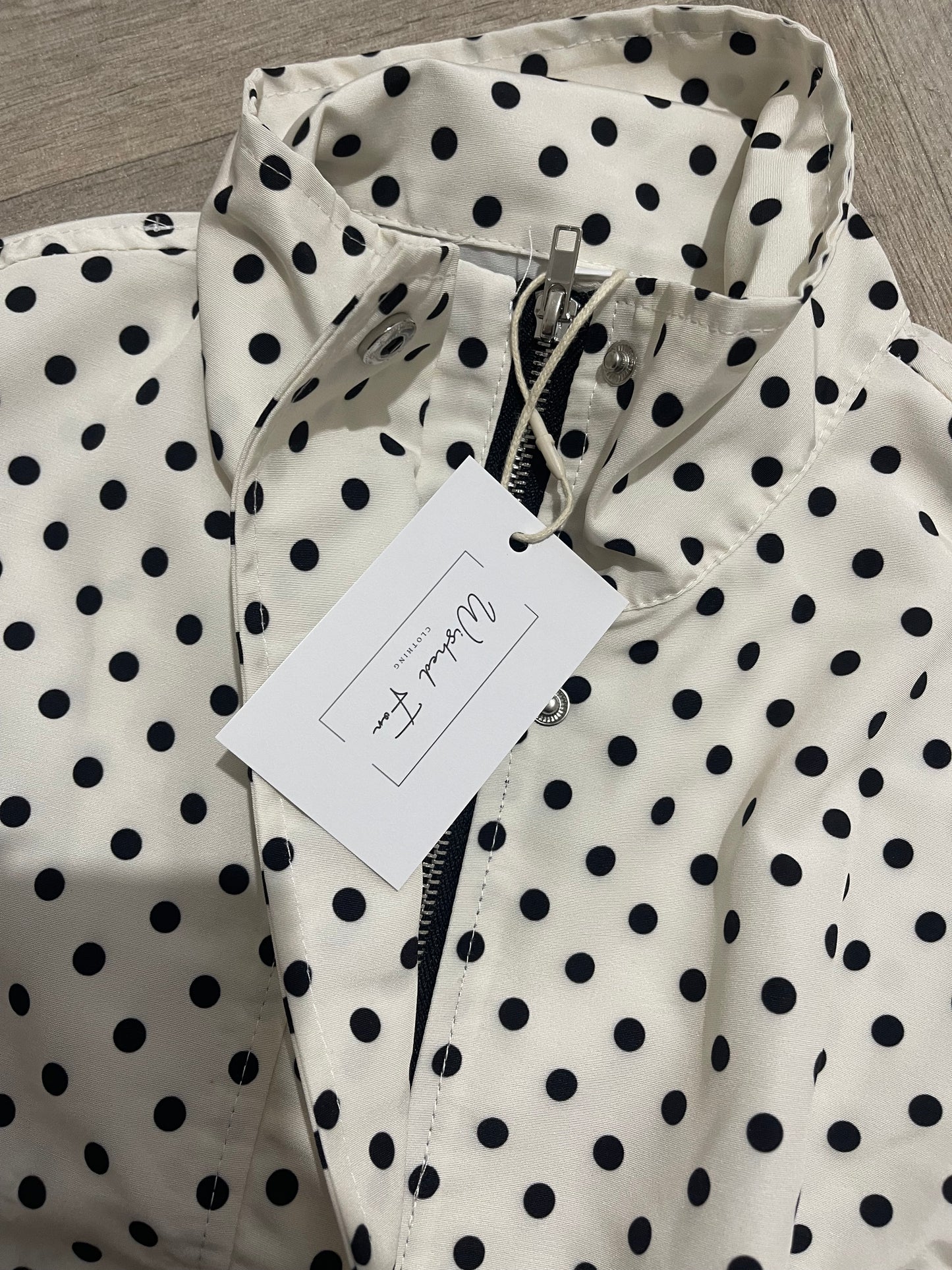 Vintage Polka Dot Two-Piece Set