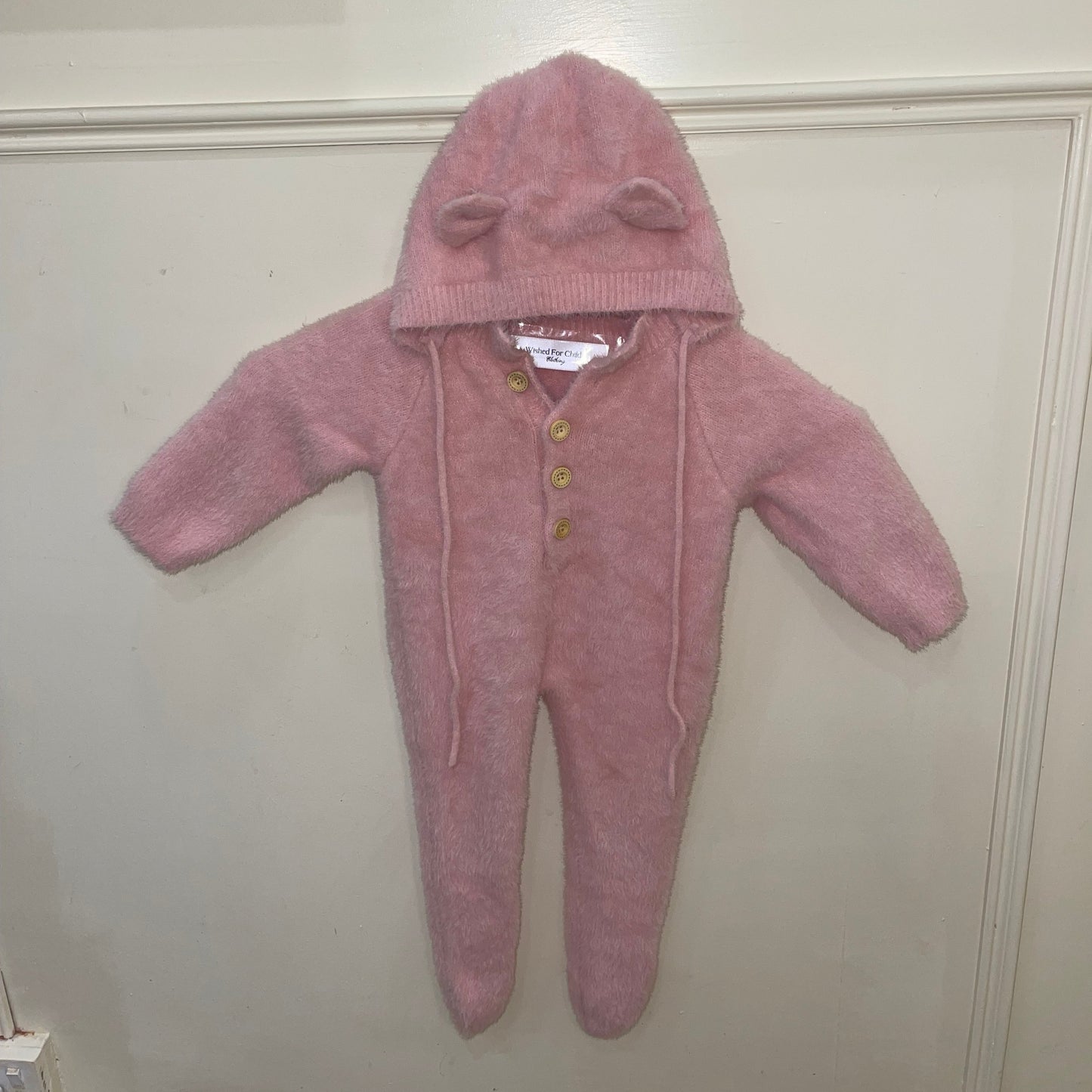 Pink Jumpsuit & Hat Set