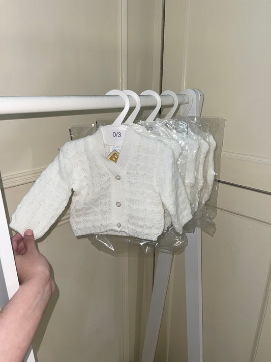 White Cardigan