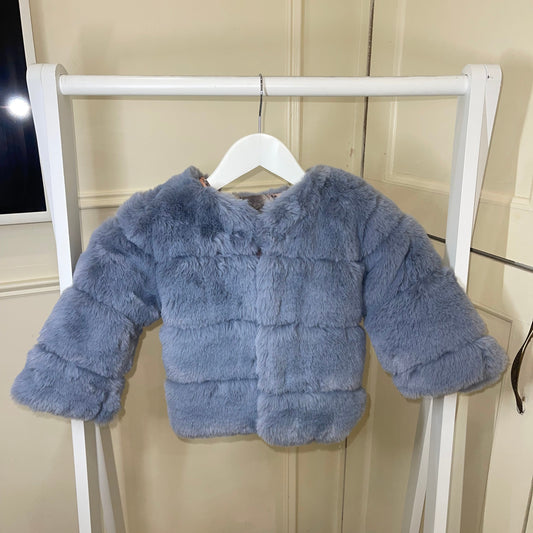 Girls Winter Faux Fur Jacket
