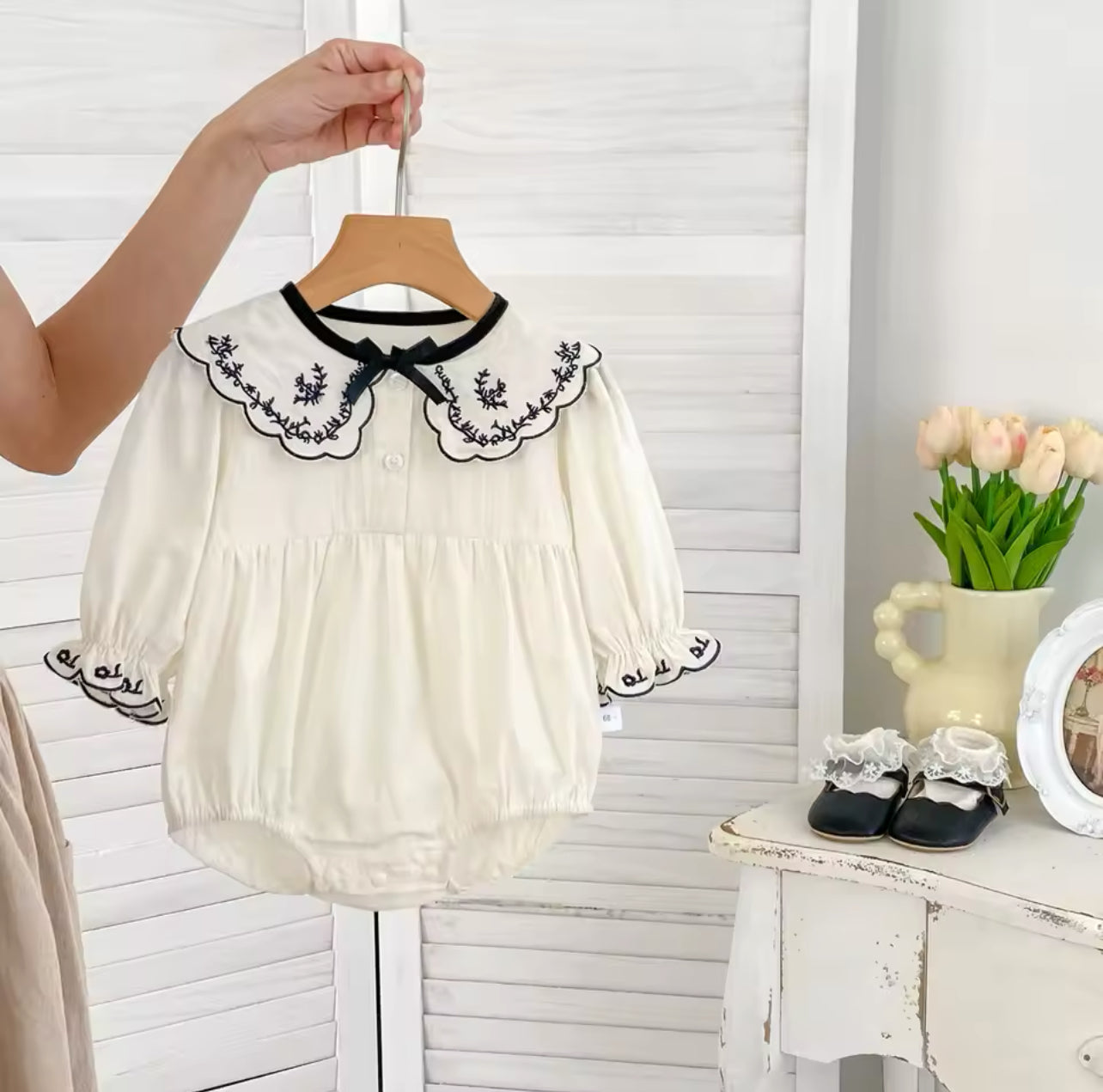Black & White Summer Romper