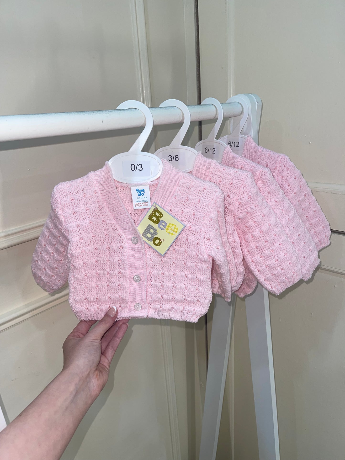 Pink Cardigan