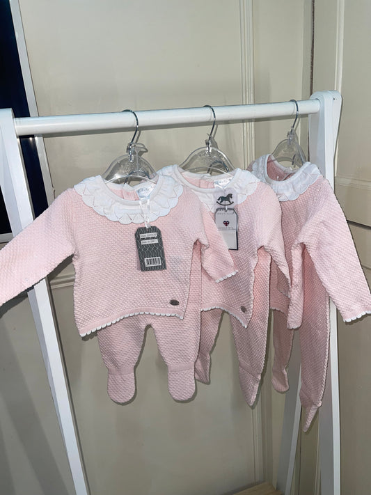 Pink Knitted Co Ord
