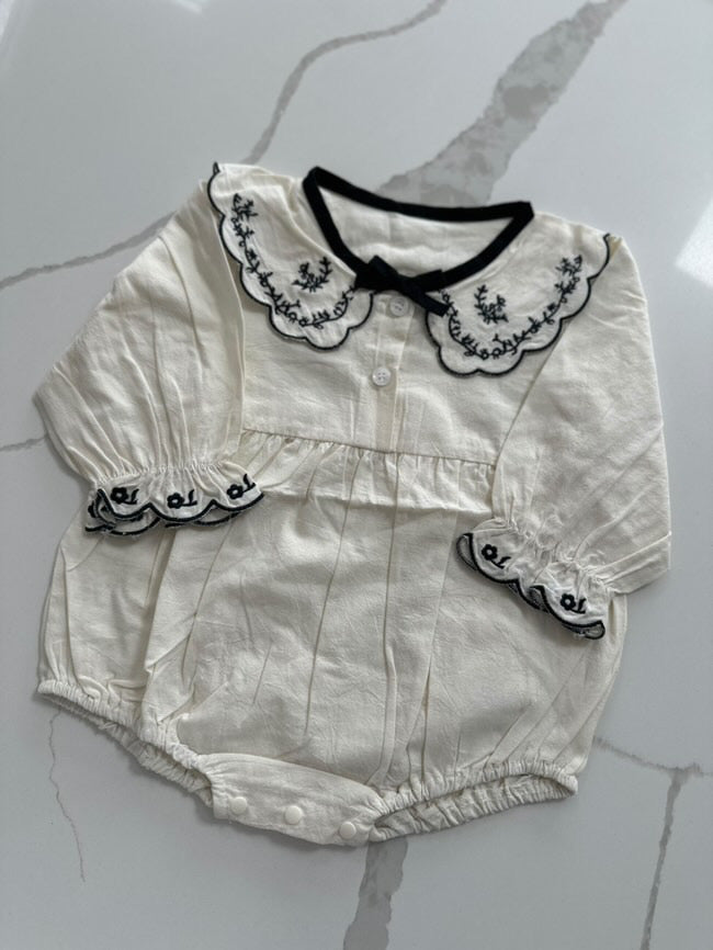 Black & White Summer Romper