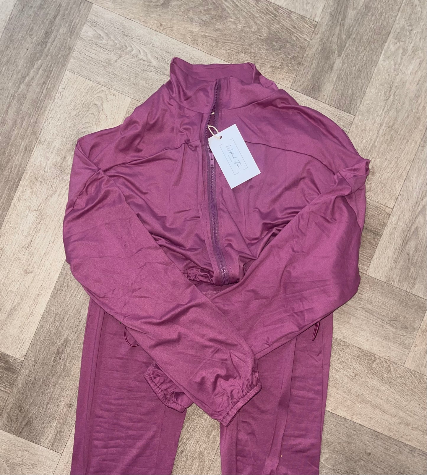 Purple Snatched & Sporty Set