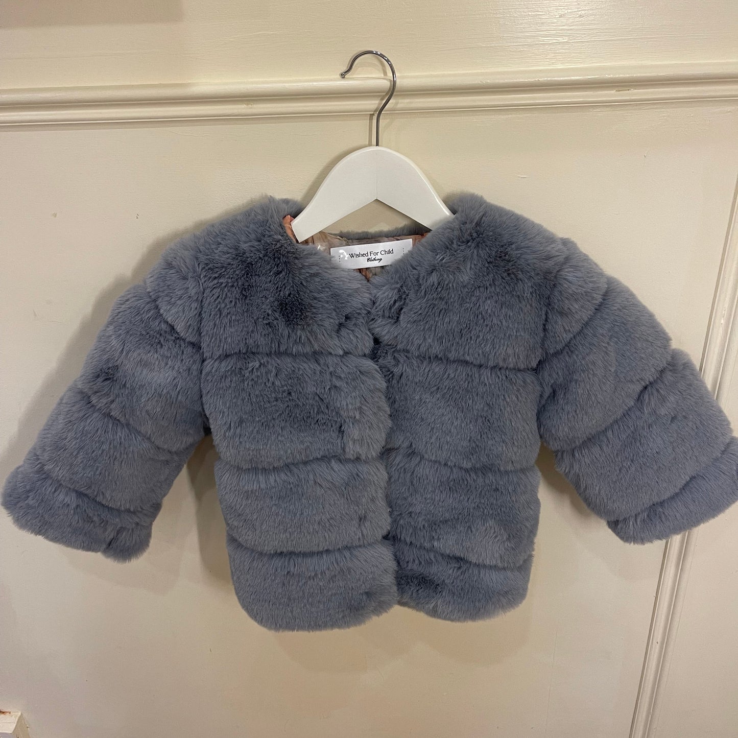 Girls Winter Faux Fur Jacket