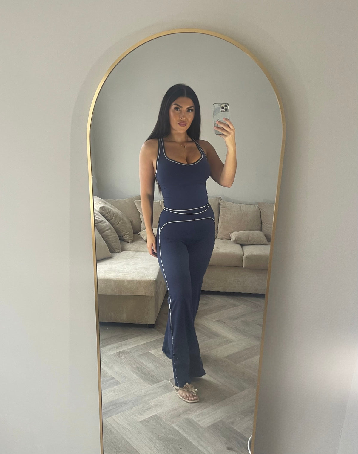 Navy Yoga Set