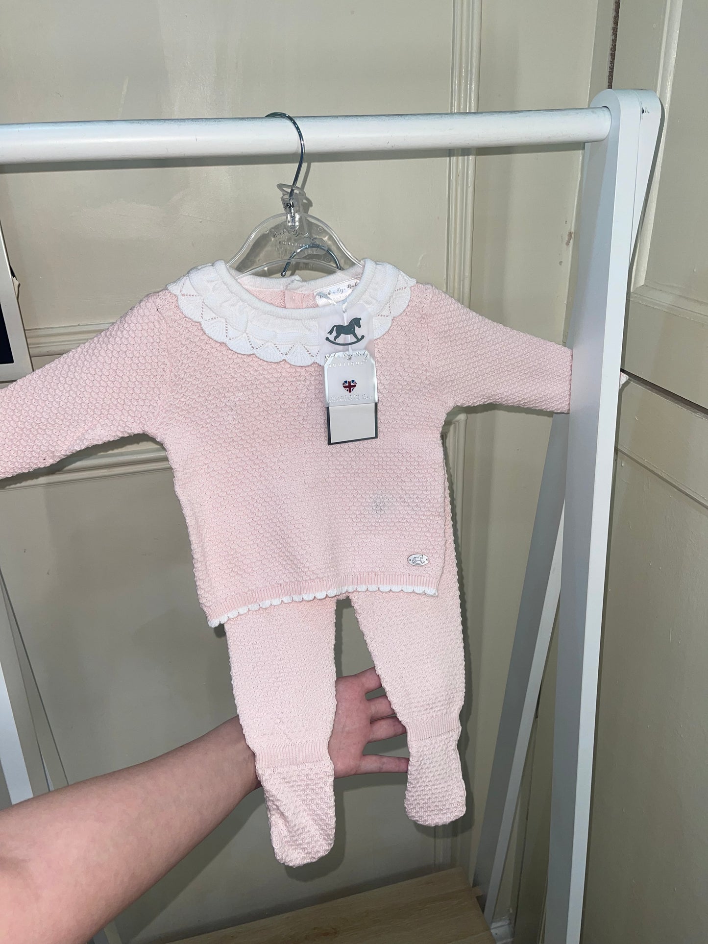 Pink Knitted Co Ord