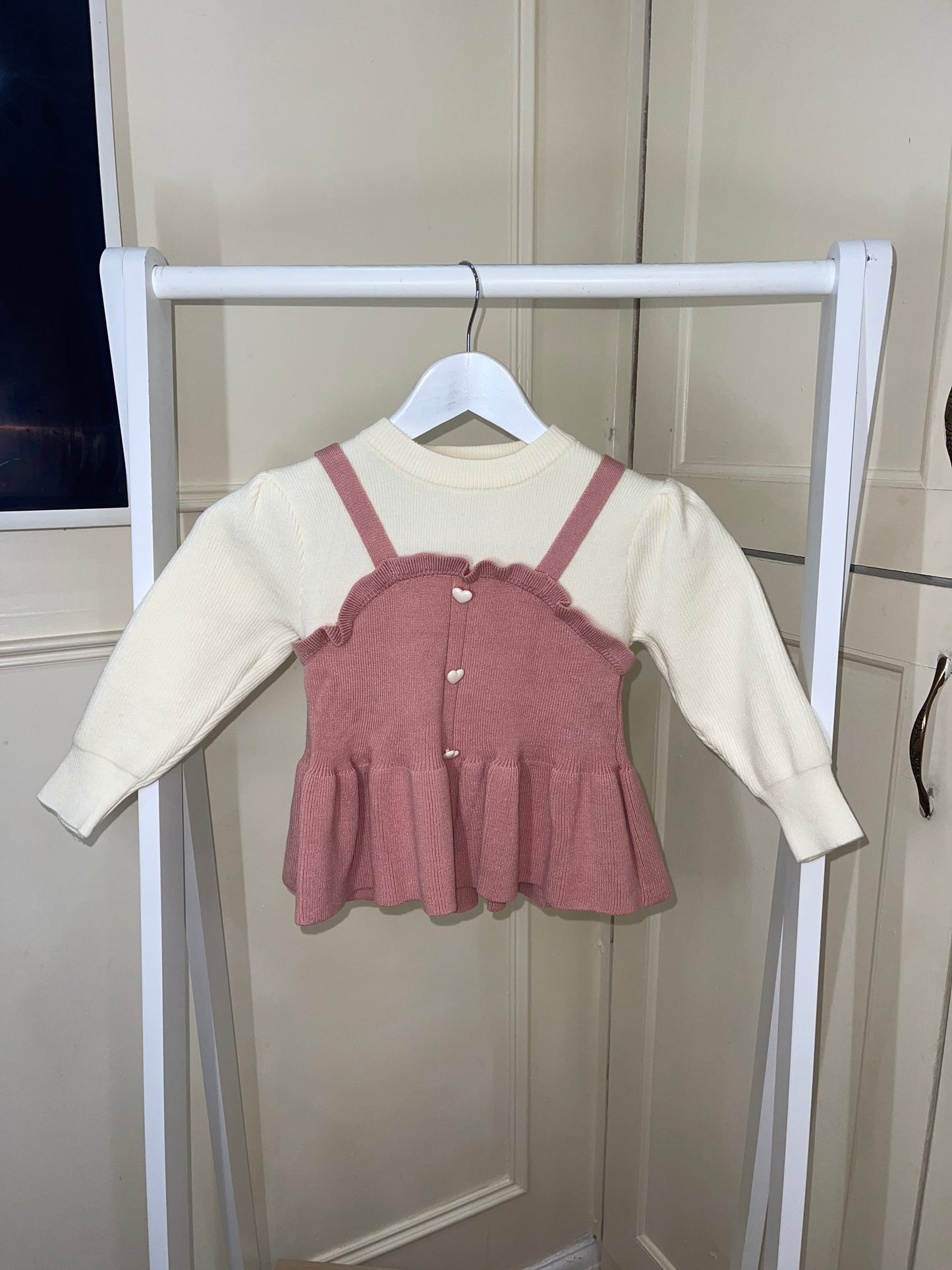Pink Knitted Co Ord