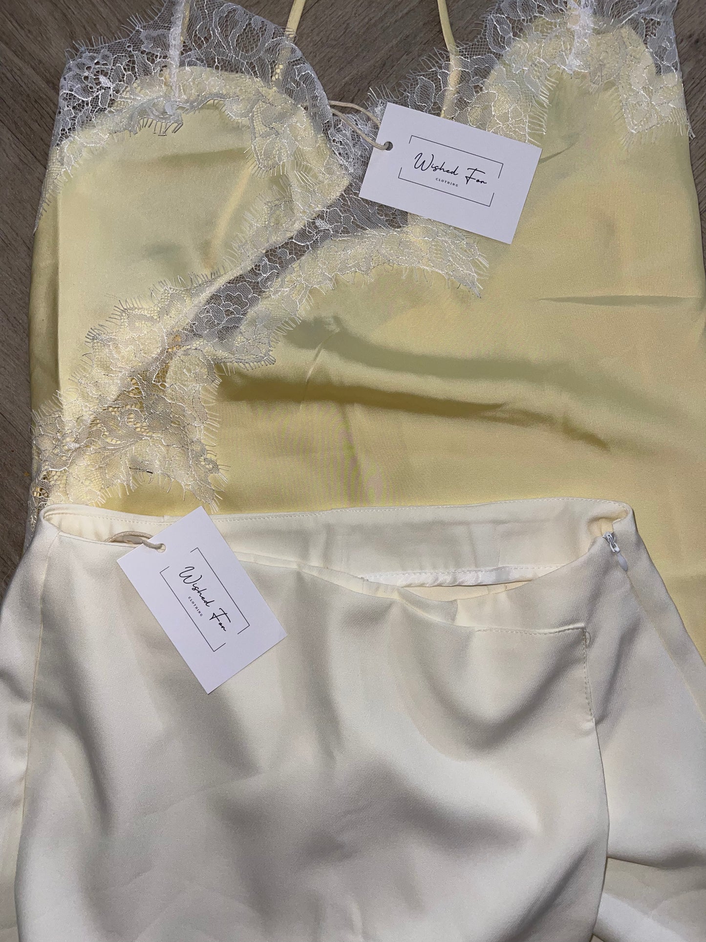 Lemon Lace Co-Ord Set