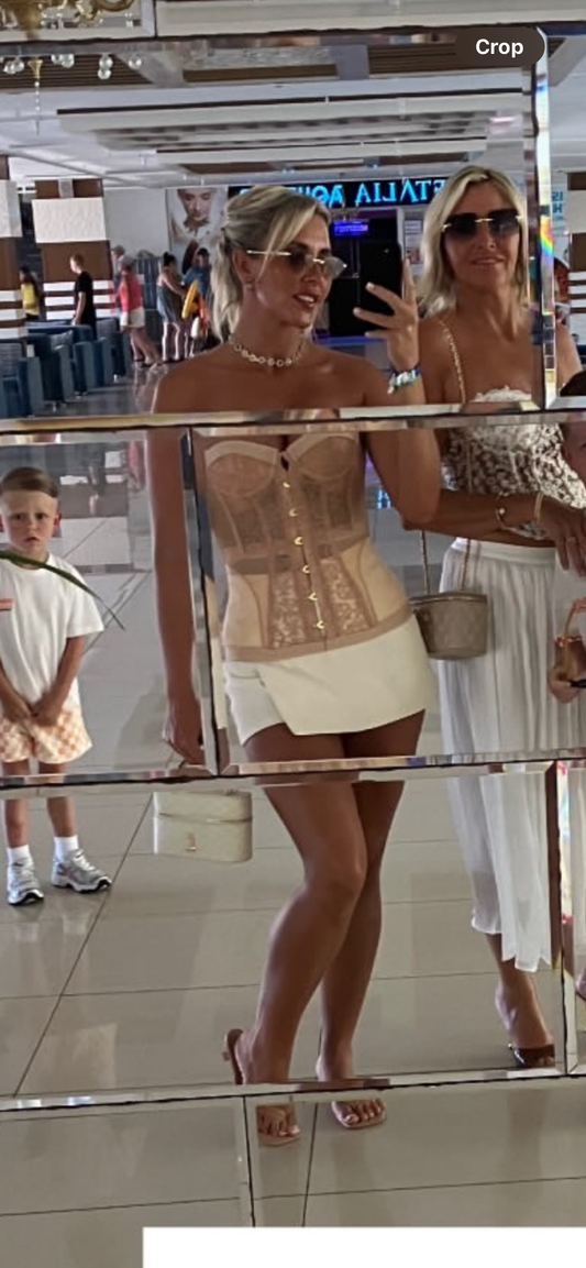Cream Sexy Corset